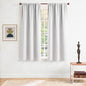 TOPICK Blackout Curtains for Bedroom Thermal Insulated Drapes for Living Room Home Office Rod Pocket Curtains Set of 2 Panels Each