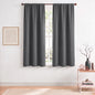TOPICK Blackout Curtains for Bedroom Thermal Insulated Drapes for Living Room Home Office Rod Pocket Curtains Set of 2 Panels Each