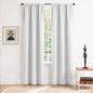 TOPICK Blackout Curtains for Bedroom Thermal Insulated Drapes for Living Room Home Office Rod Pocket Curtains Set of 2 Panels Each