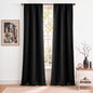 TOPICK Blackout Curtains for Bedroom Thermal Insulated Drapes for Living Room Home Office Rod Pocket Curtains Set of 2 Panels Each