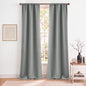 TOPICK Blackout Curtains for Bedroom Thermal Insulated Drapes for Living Room Home Office Rod Pocket Curtains Set of 2 Panels Each