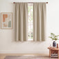 TOPICK Blackout Curtains for Bedroom Thermal Insulated Drapes for Living Room Home Office Rod Pocket Curtains Set of 2 Panels Each